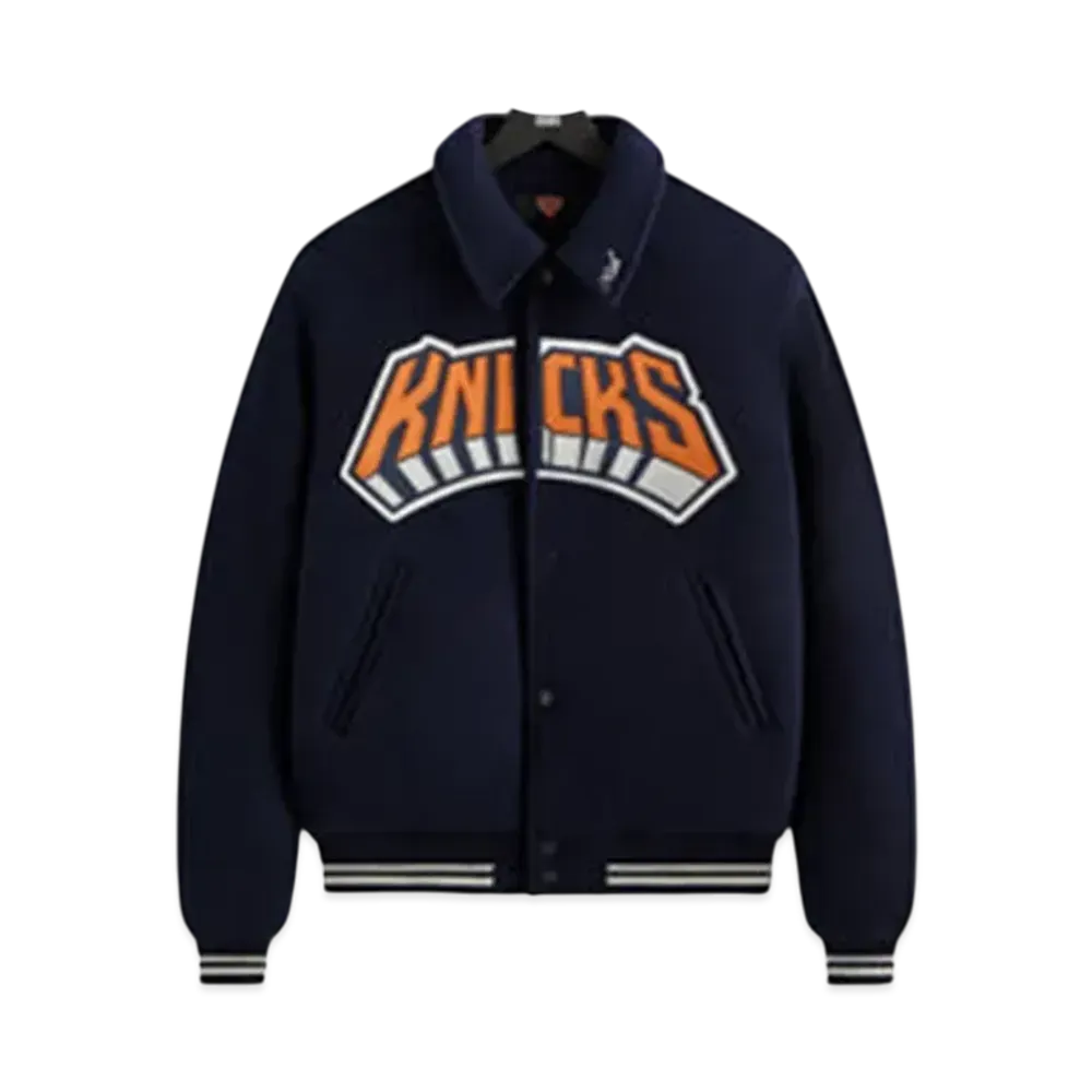 Kith x New York Knicks Empire Wool Coaches Jacket "Nocturnal"
