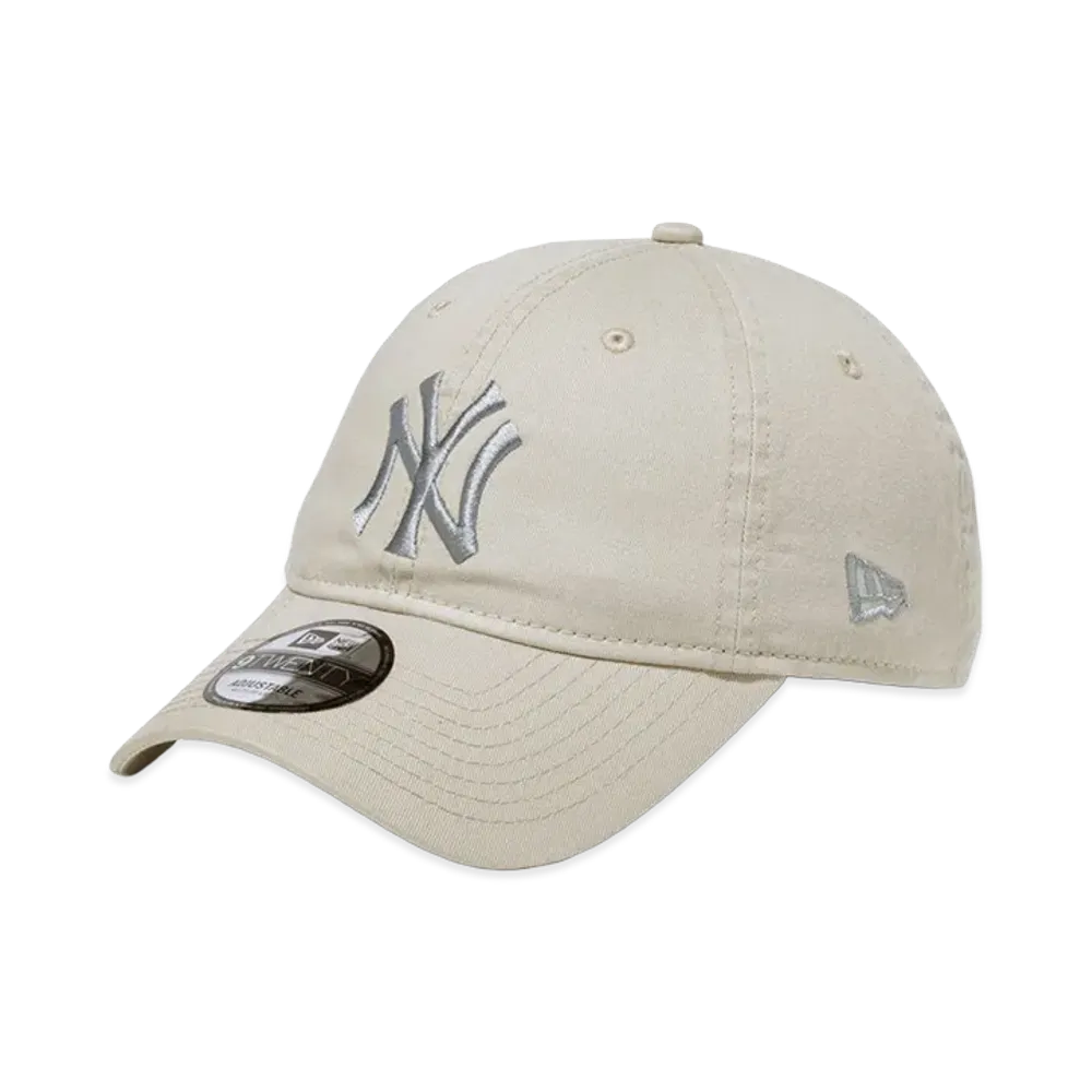 NEW ERA 9Twenty New York Yankees Washed Cotton "Stone/Cloud"
