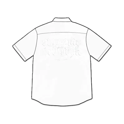 Supreme Croc Patch S/S Work Shirt "White"
