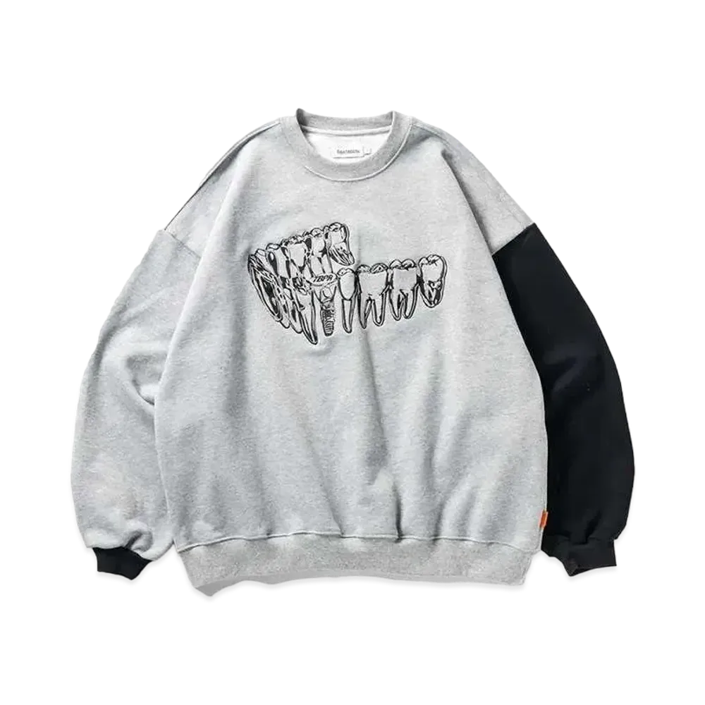 TIGHTBOOTH Implant Crew Sweat "Gray"