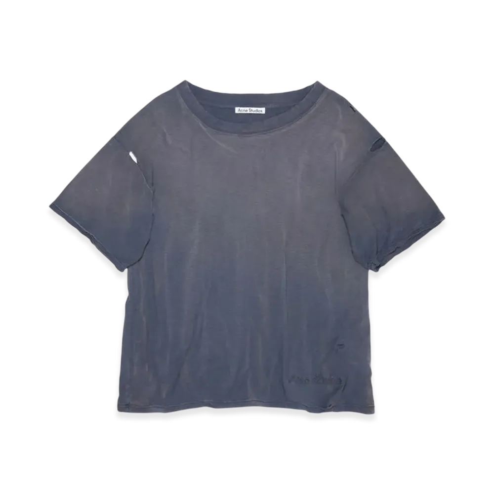 Acne Studios Distressed T-Shirt "Dusty Purple"