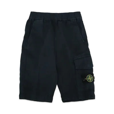 Stone Island Kids Shorts "Blue"