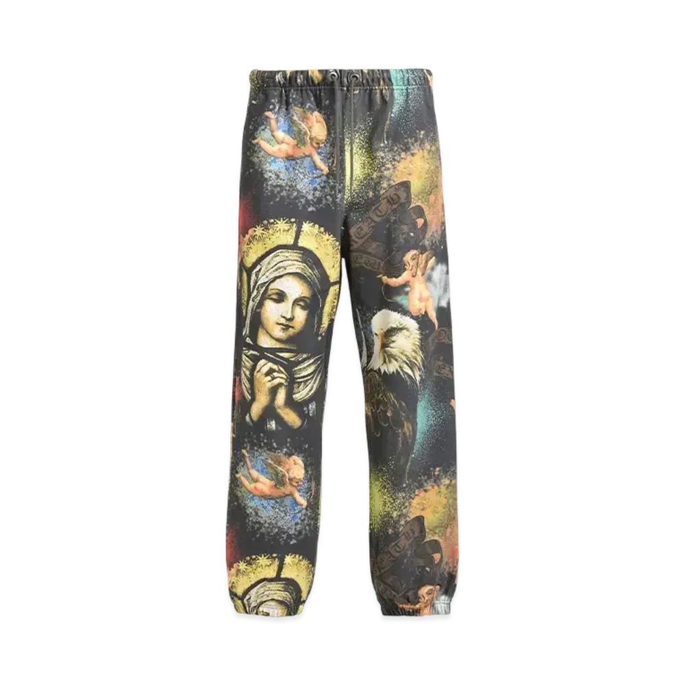 BREATH Maria All Over Sweat Pants "Charcoal"