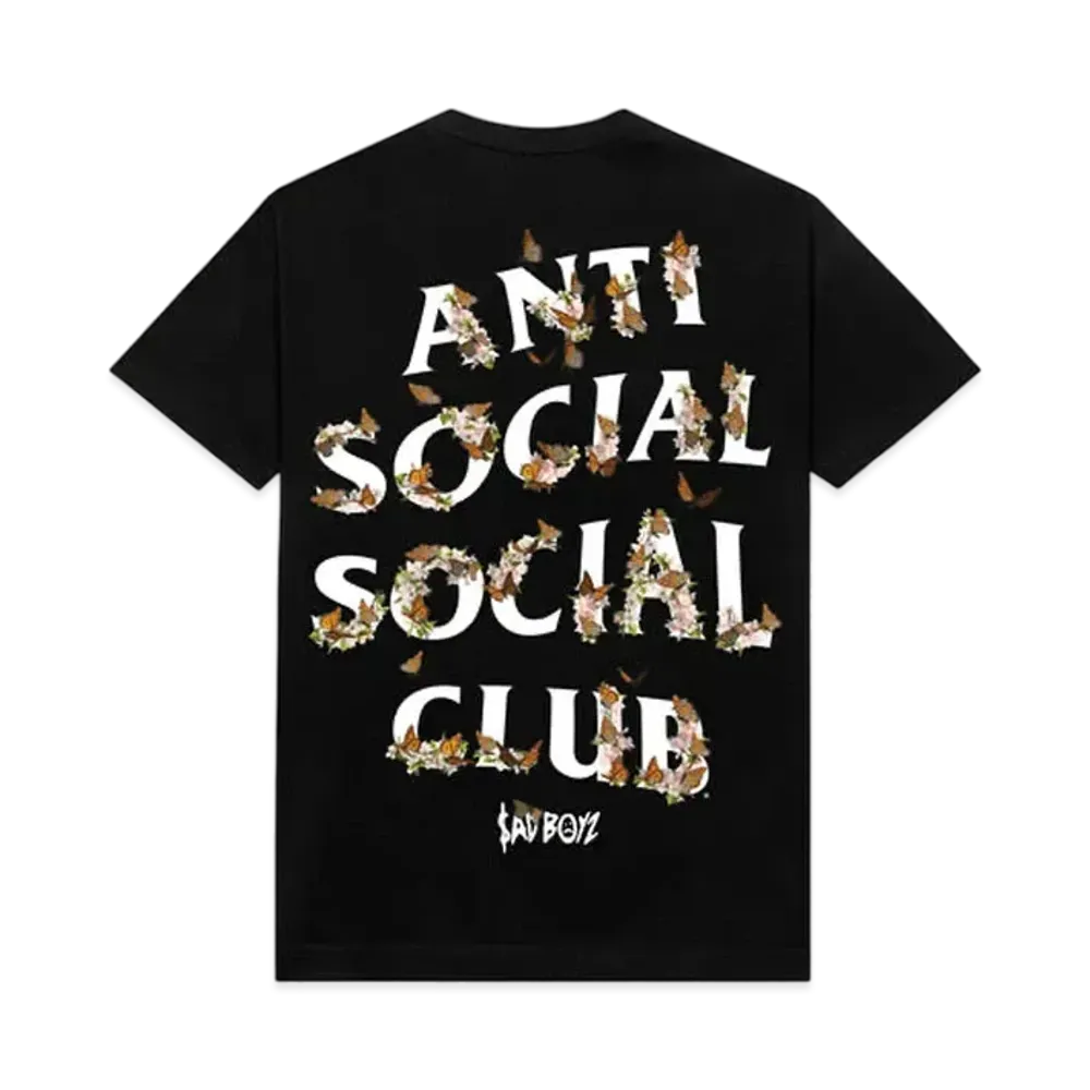 ANTI SOCIAL SOCIAL CLUB x Sadboyz Sakura SS Tee "Black"