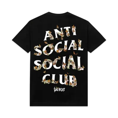 ANTI SOCIAL SOCIAL CLUB x Sadboyz Sakura SS Tee "Black"