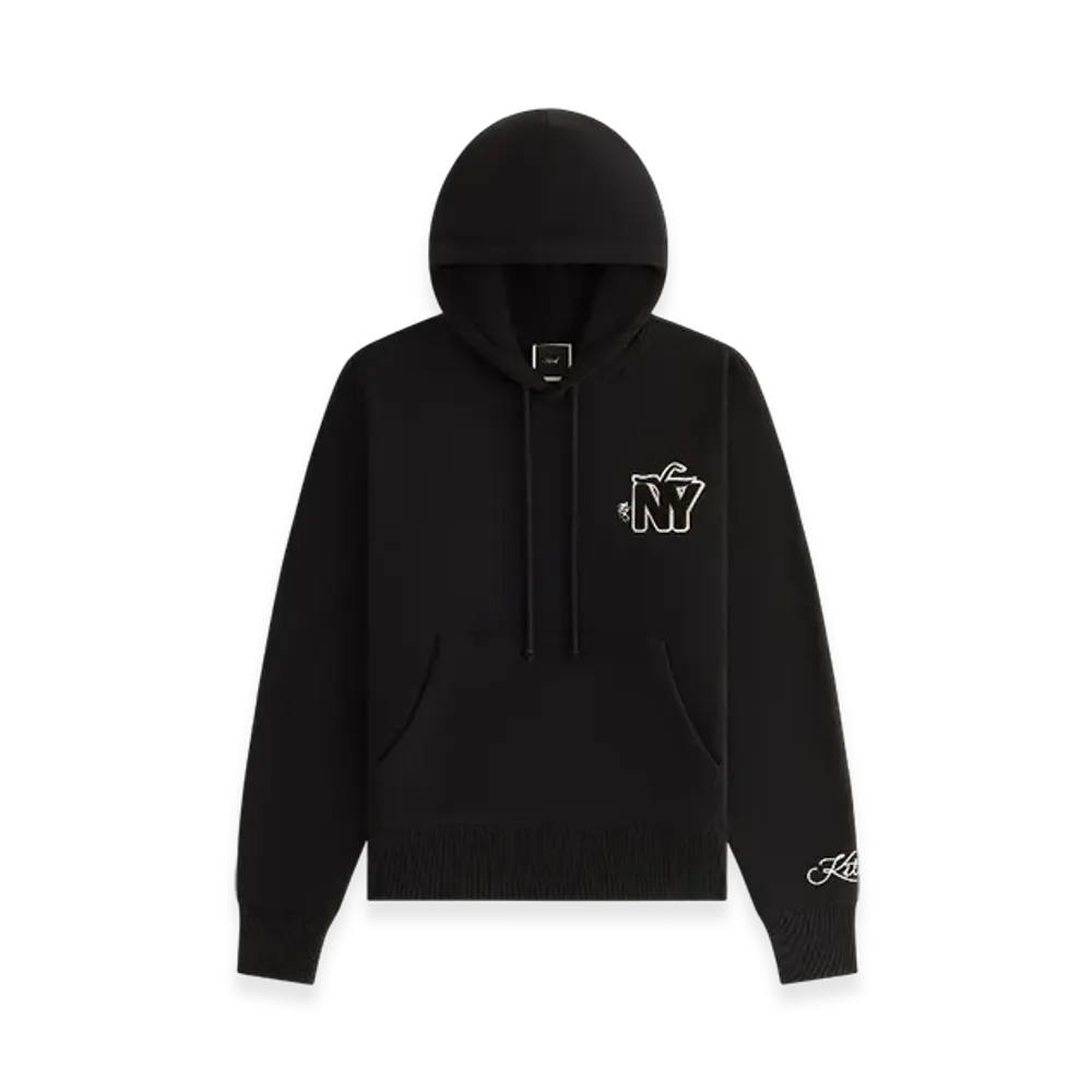 Kith Women's Jane II NY Apple Hoodie "Black"