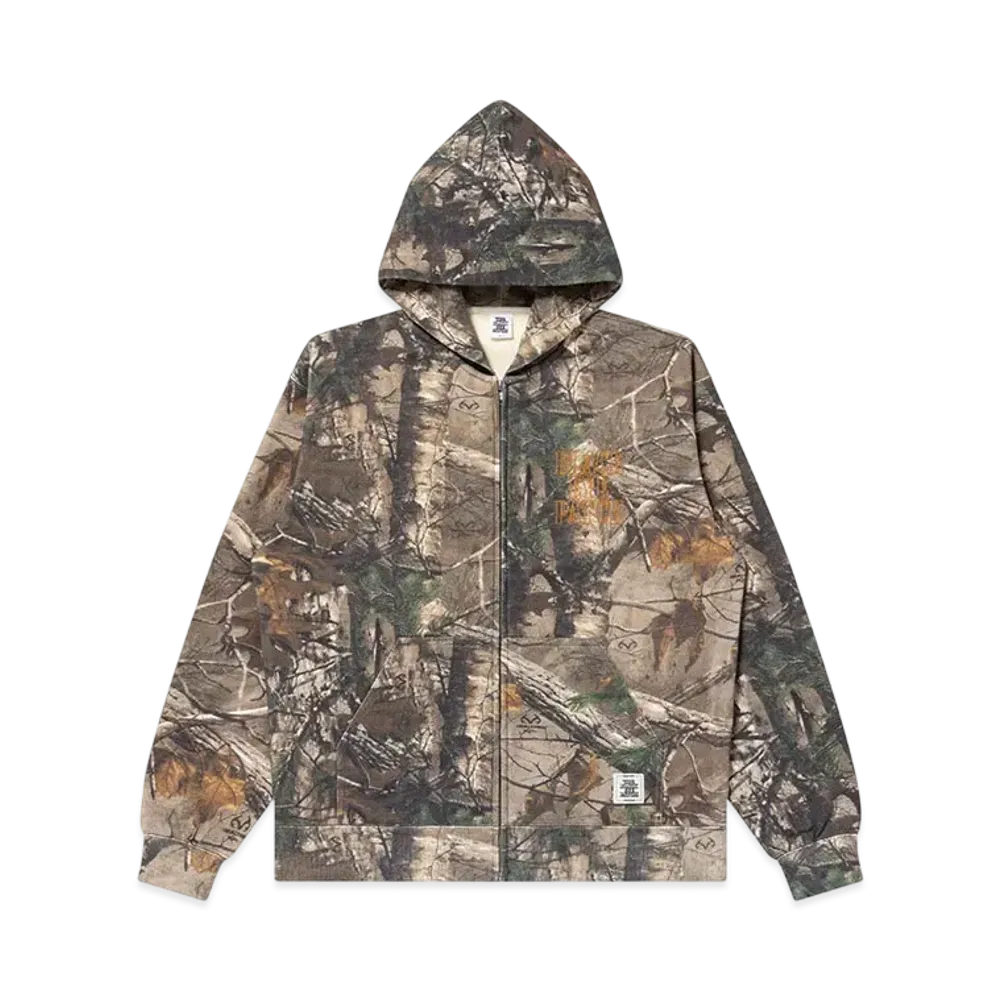 Blackeyepatch Stencil Logo Realtree Thermal Zip Hoodie "Real Tree"