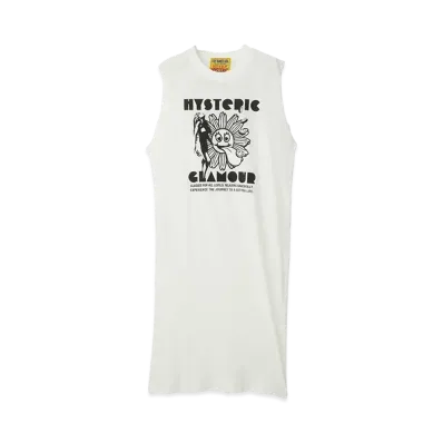 HYSTERIC GLAMOUR Flower Trippin' Dress "White"