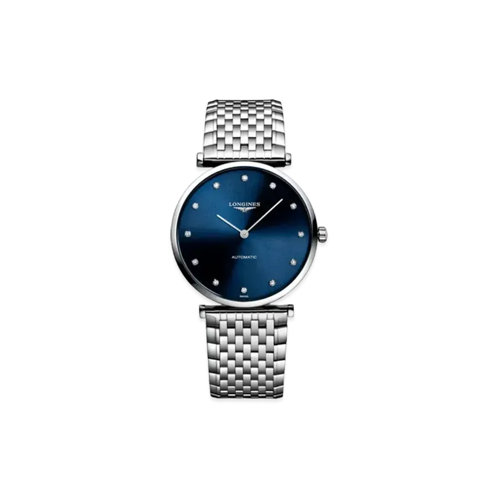 Longines La Grande Classique de Longines 36.00mm "Blue Sun Ray/Stainless Steel" L4.908.4.97.6