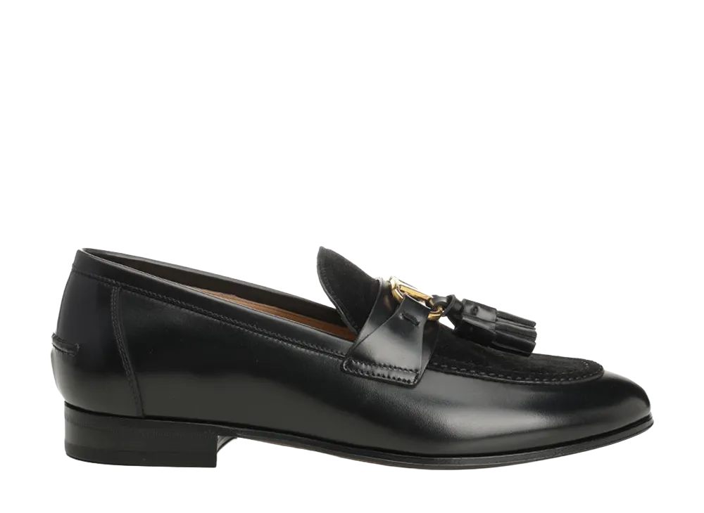Valentino Garavani Vlogo Loafer "Black"