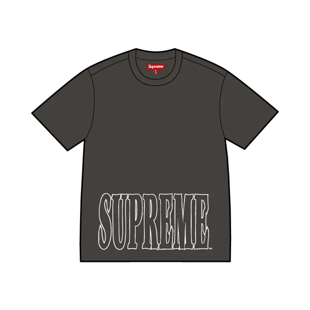 Supreme Cracked Stretch S/S Top "Black"