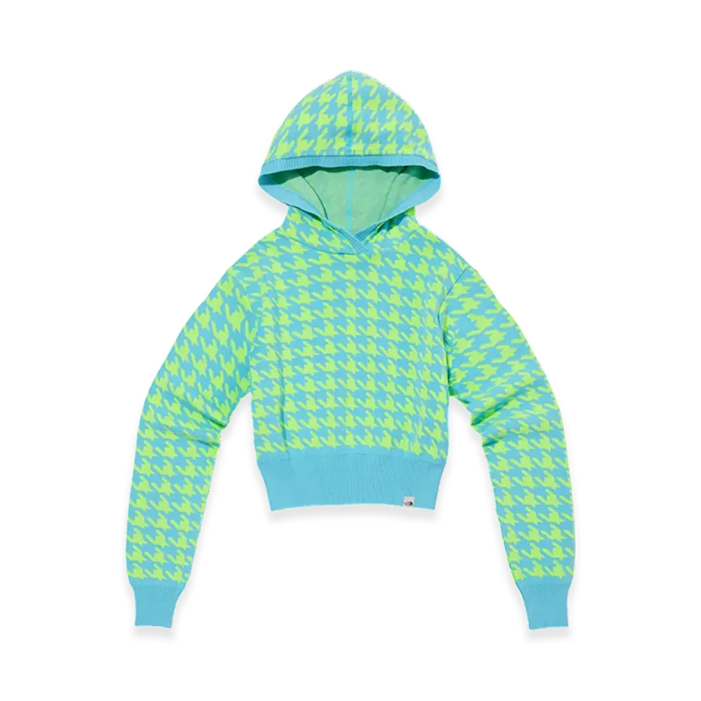 The North Face Emma Knit Hood Pullover - 25SS "Light Blue"