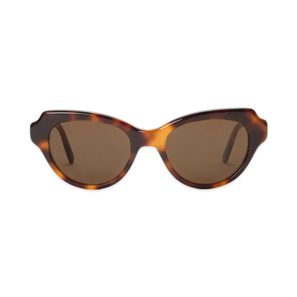 LOEWE Swan Slim Sunglasses "Havana"