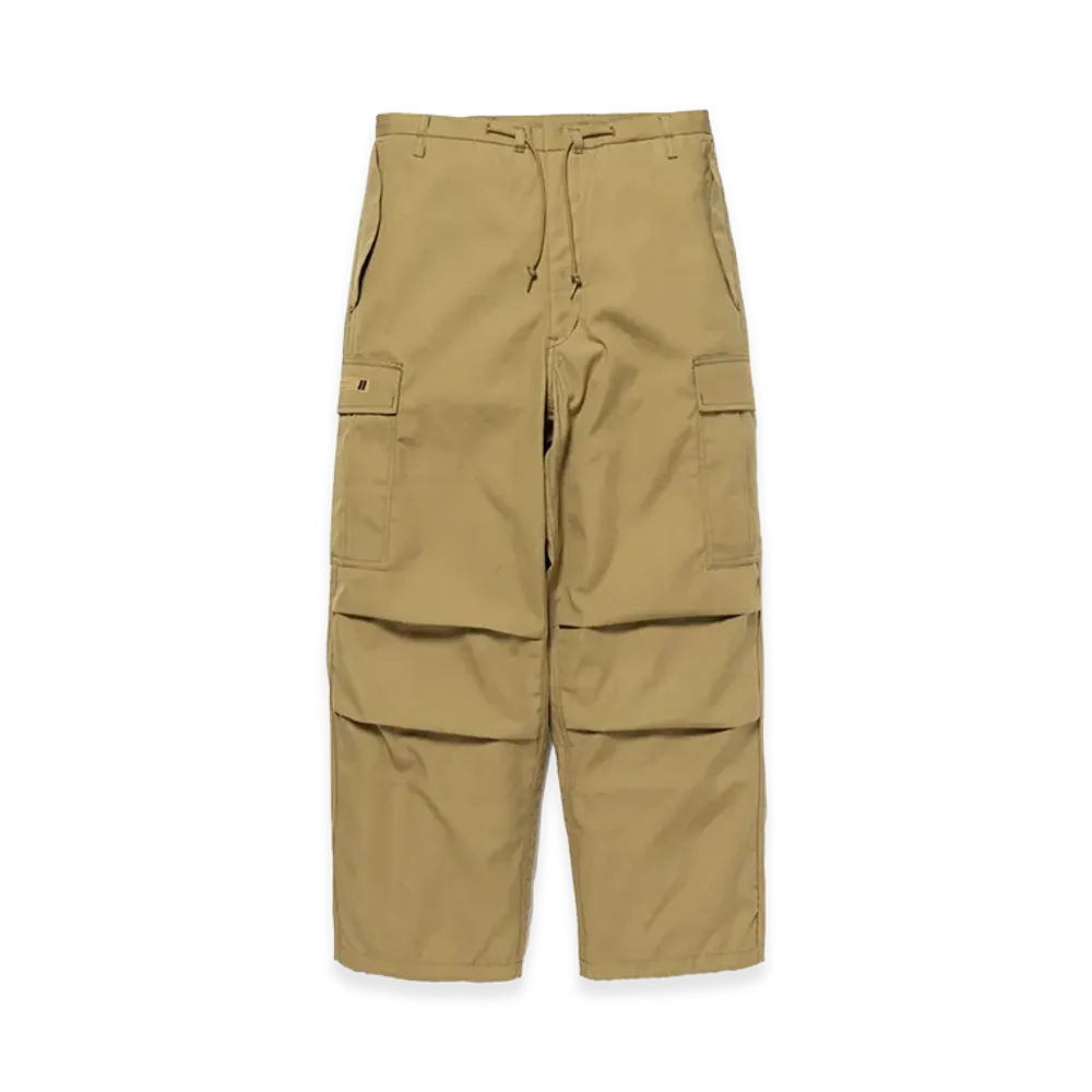 WTAPS MILT0001 / Trousers / Cotton. CNVS "Brown"