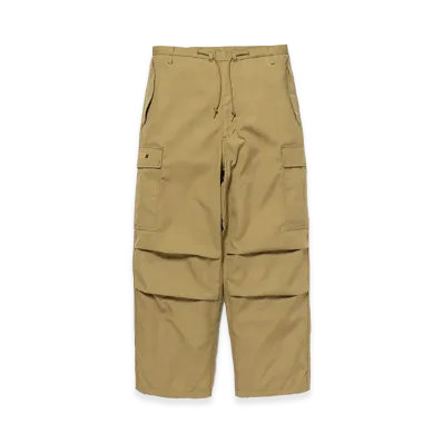 WTAPS MILT0001 / Trousers / Cotton. CNVS "Brown"