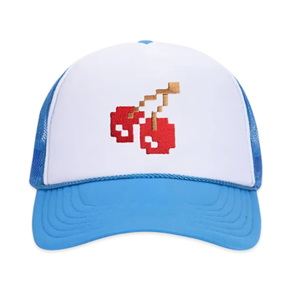 ANTI SOCIAL SOCIAL CLUB x PAC-MAN Cherry Cap "Blue/White"