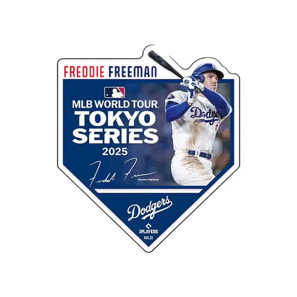 MLB Wincraft Dodgers Freddie Freeman Tokyo Series Opening Game Magnet