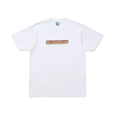 UNDEFEATED CHROMED OUT S/S TEE - 80173 "White"