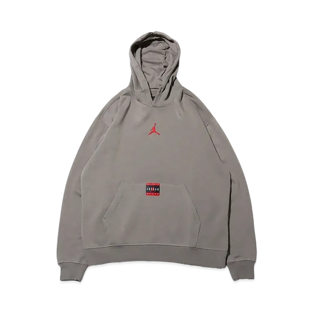 Nike Jordan Brooklyn Fleece Pullover Hoodie "Flat Pewter"