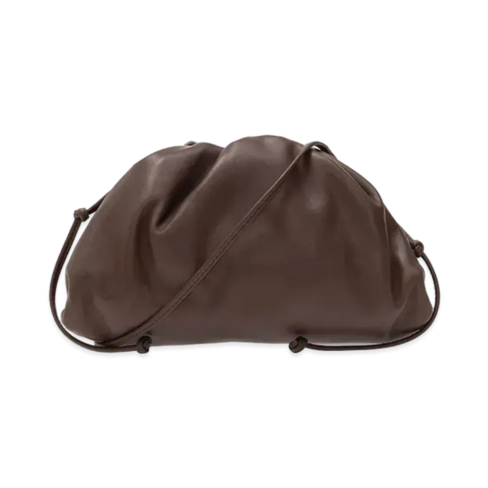 Bottega Veneta Mini The Pouch "Brownie"