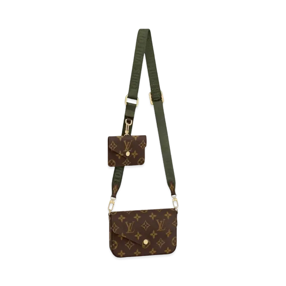 Louis Vuitton Félicie Strap & Go Monogram