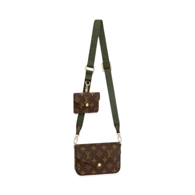 Louis Vuitton Félicie Strap & Go Monogram