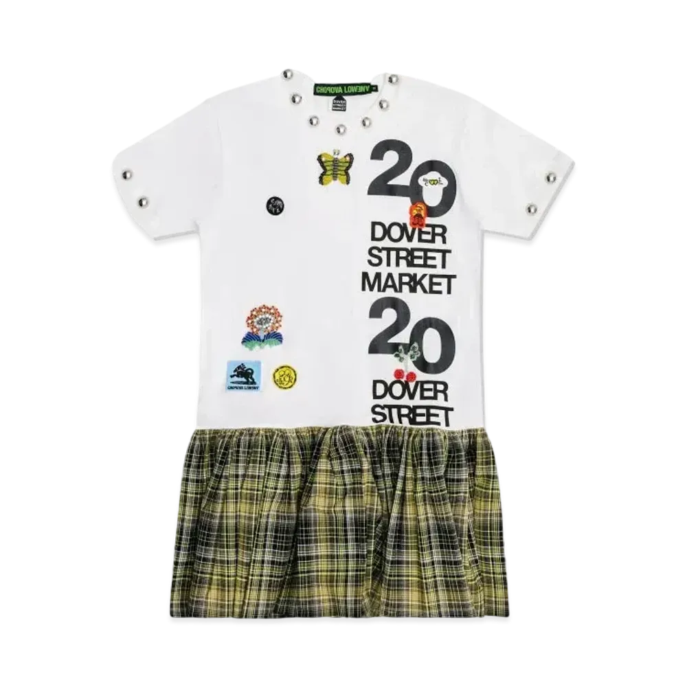 Dover Street Market London x Chopova Lowena 20th Anniversary Tee "Yellow"