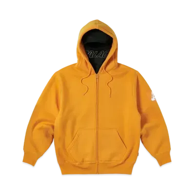 PALACE Facemask Shearling Thermal Hood "Orange"