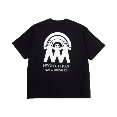 NEIGHBORHOOD FW-7 / C-Tee . SS "Black"