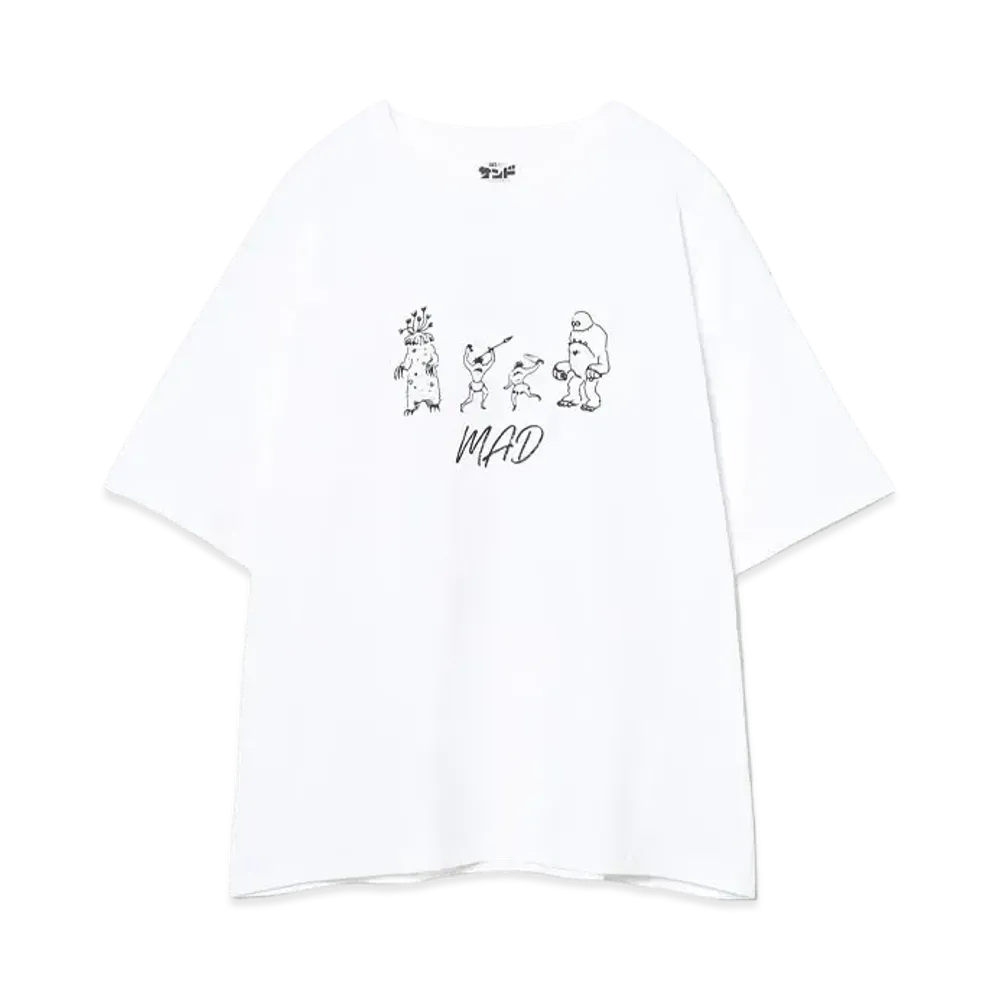 THE SAND MAN x MADSTORE UNDERCOVER T-SHIRT "White"