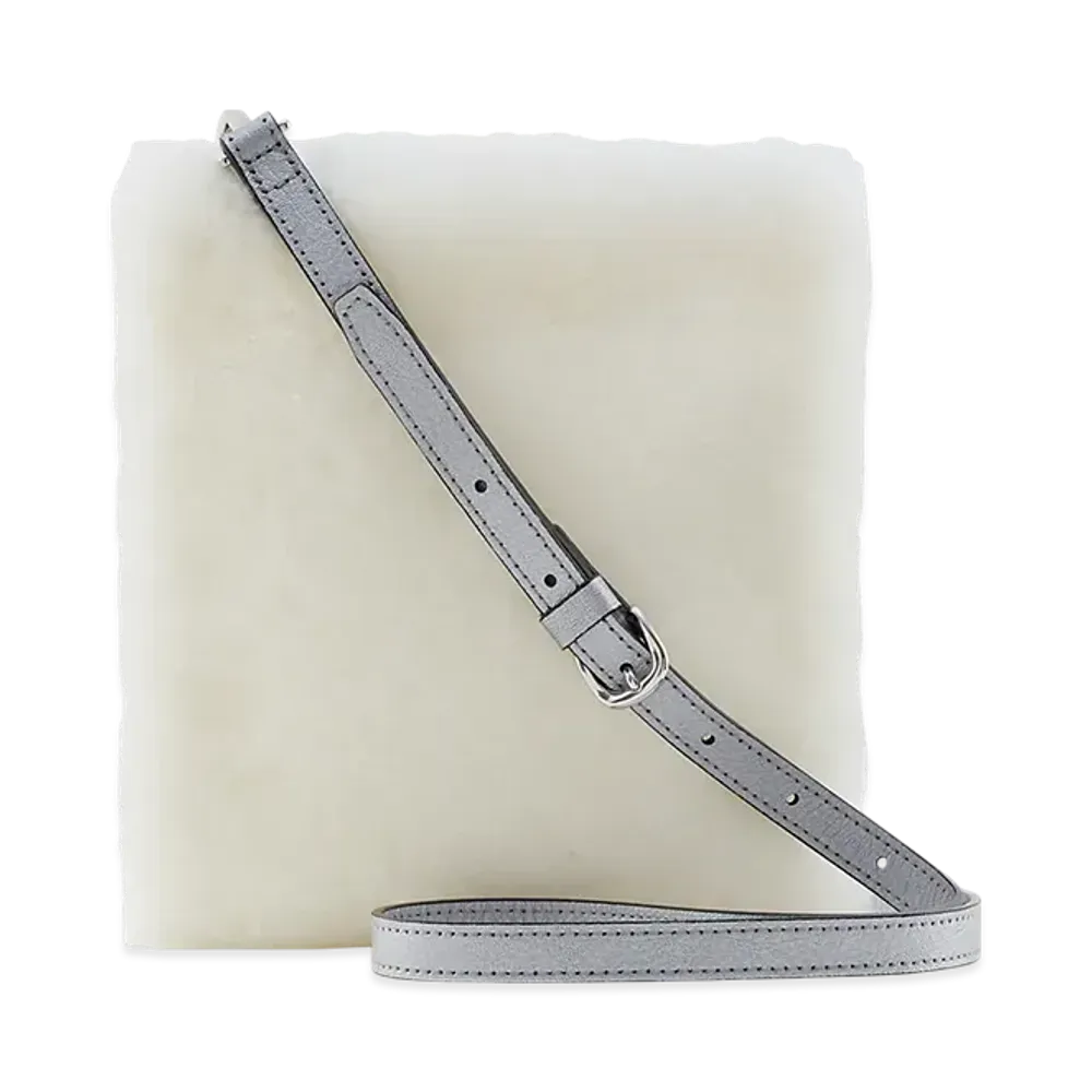 Onitsuka Tiger Fur Pouch "White/Silver"