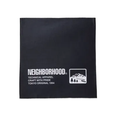 NEIGHBORHOOD Neck Gaiter "Black"