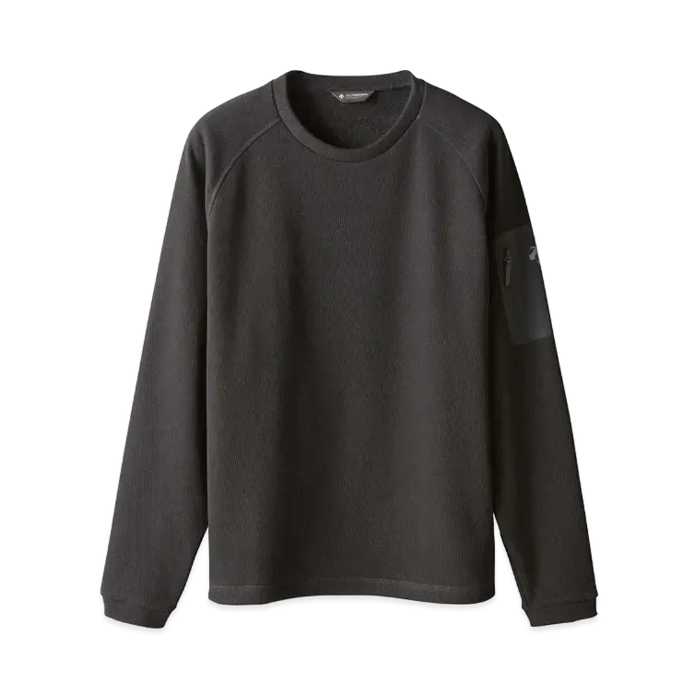 DESCENTE ALLTERRAIN Bomber L/S Crew "Black"