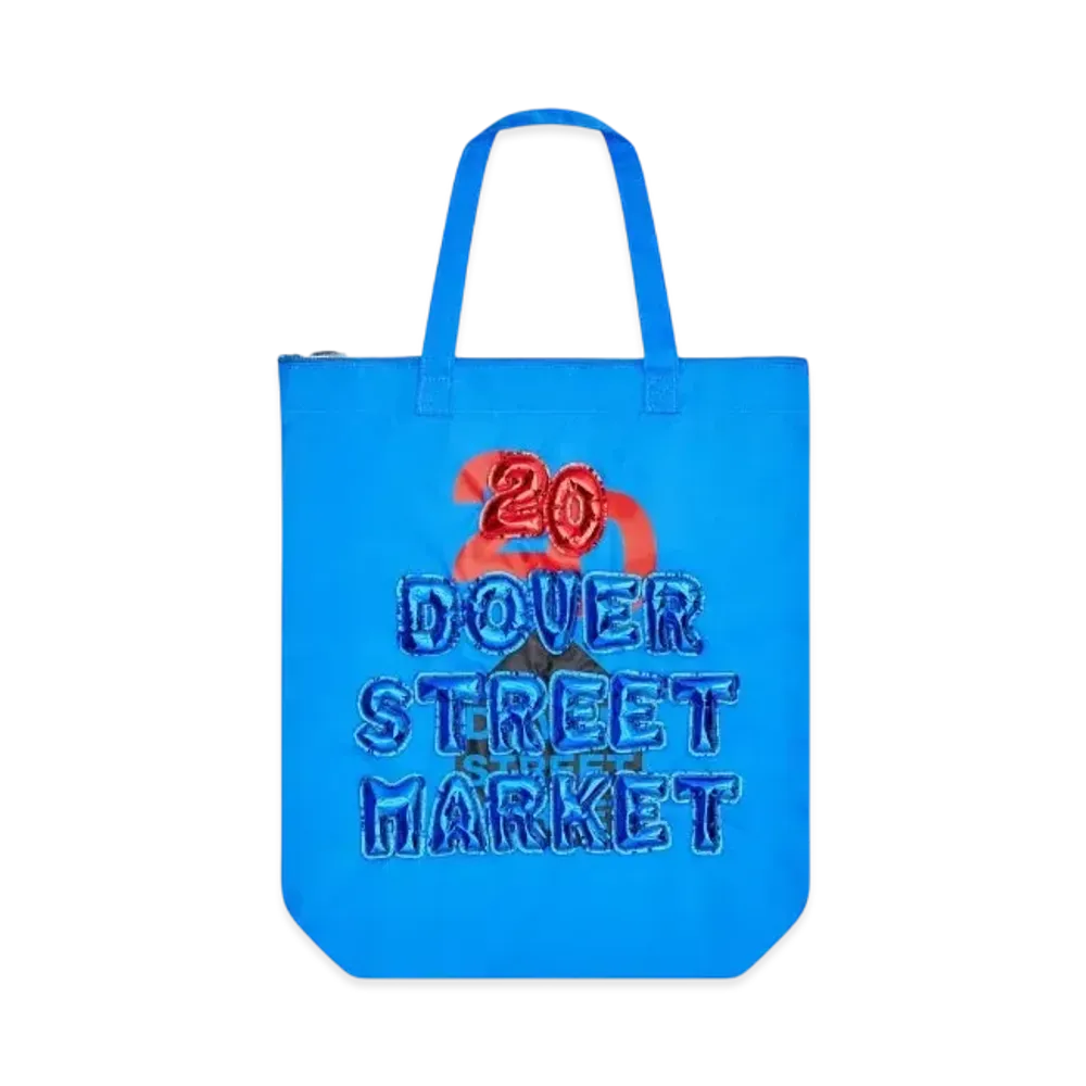 Dover Street Market London x Doublet 20th Anniversary Tote "Blue"