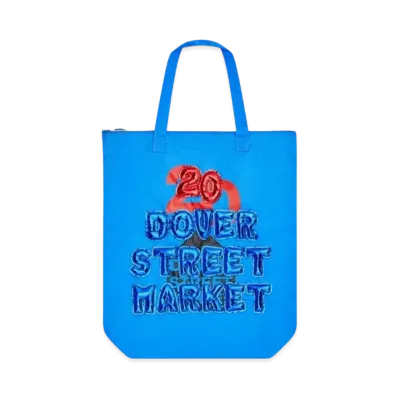 Dover Street Market London x Doublet 20th Anniversary Tote "Blue"