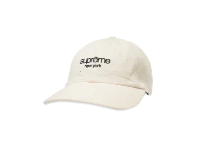 Supreme Sequin Denim Classic Logo 6-Panel "Natural"