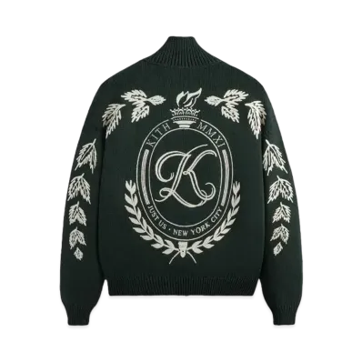 Kith Wyona Full Zip Varsity Sweater "Stadium"