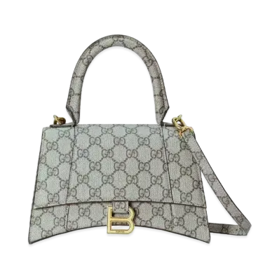 GUCCI x BALENCIAGA The Hacker Hour Grass Small Bag "Beige"