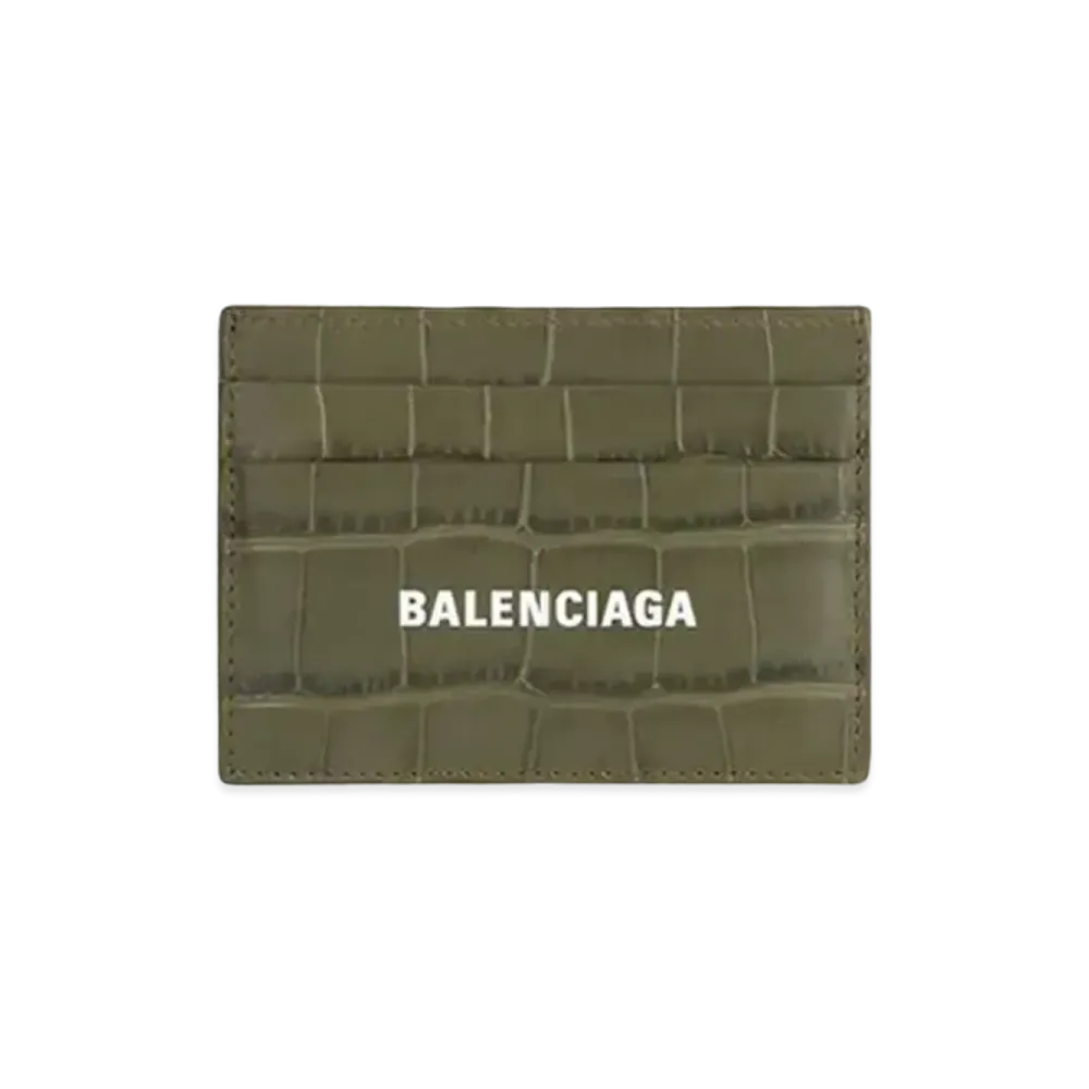 BALENCIAGA Cash Card Holder "Khaki"