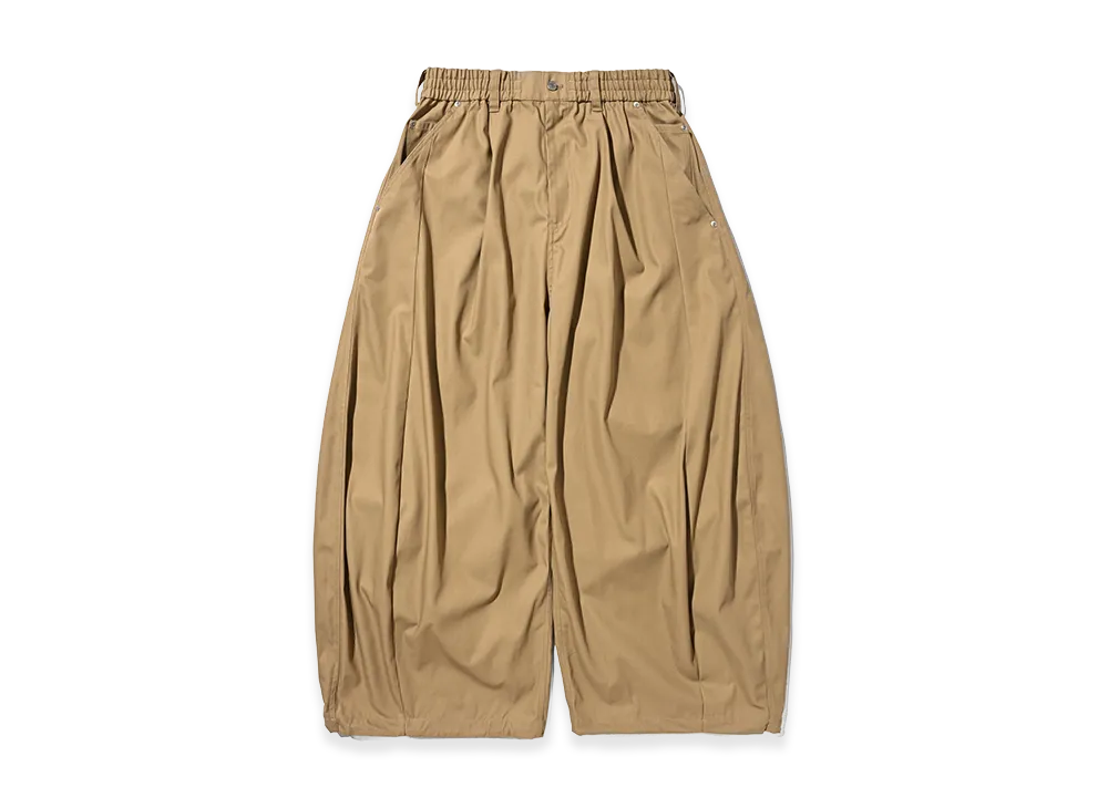 CLESSTE T/C Gabardine City Wide Pants "Beige"