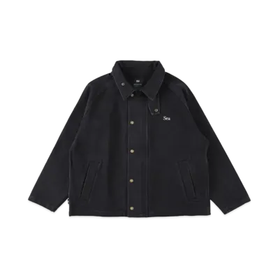 WIND AND SEA SDT Duck Canvas Riding Jacket "Black"