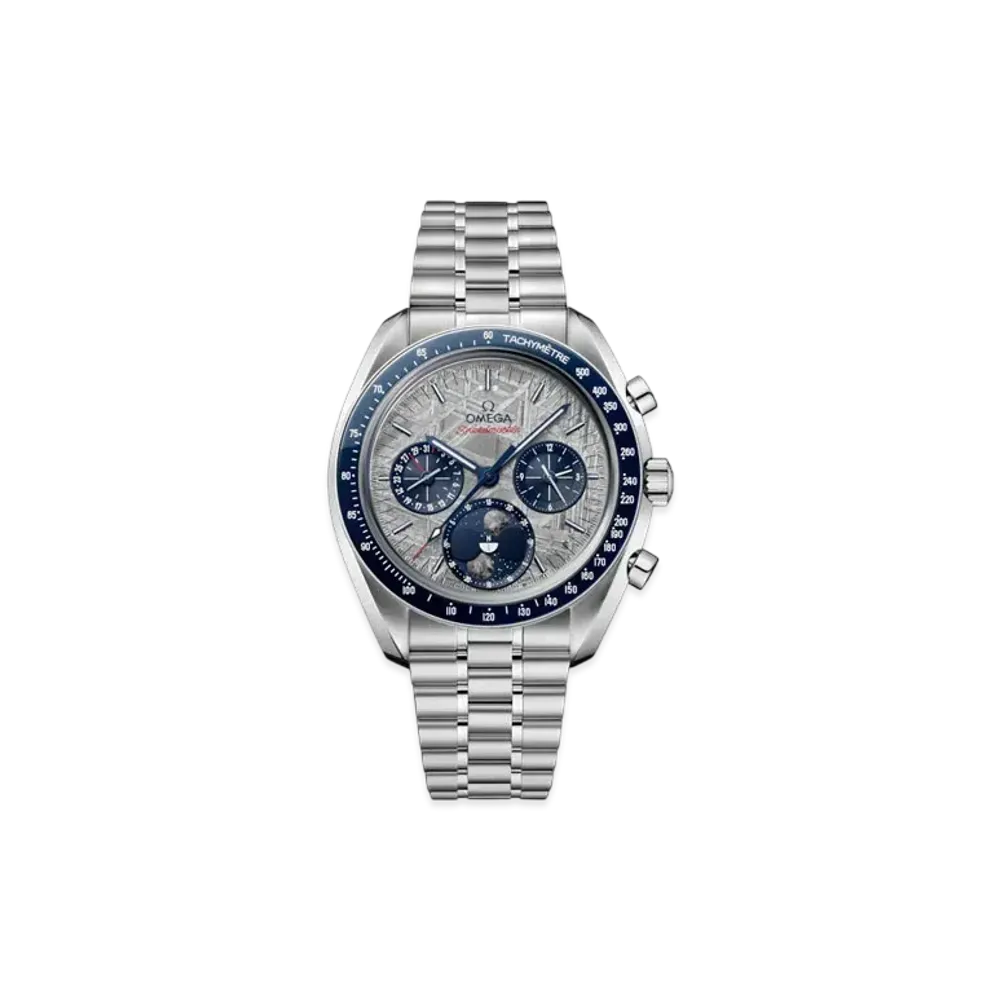 OMEGA Speedmaster Moonphase 43MM "Stainless Steel/Gray/Blue" 304.30.43.52.06.001