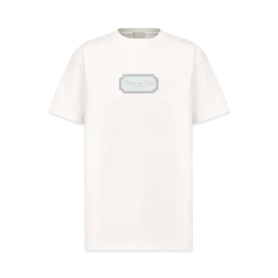 Dior Christian Dior Couture T-Shirt Relaxed Fit Cotton Jersey "White"
