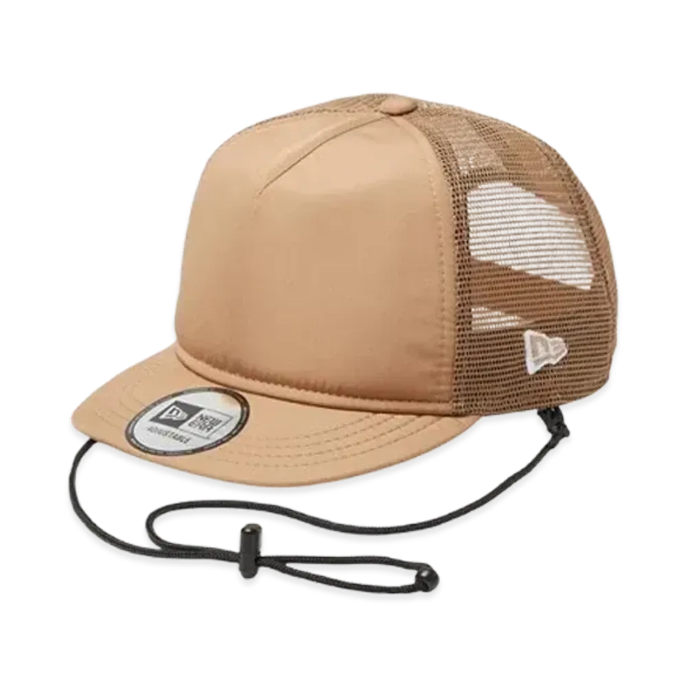 NEW ERA Outdoor 9Forty A-Frame Tracker Short Visor Utility Collection Tech Surf "Khaki"