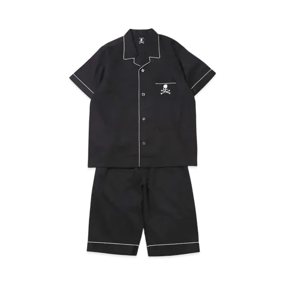 mastermind WORLD Cotton Pajamas "Black"