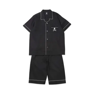 mastermind WORLD Cotton Pajamas "Black"