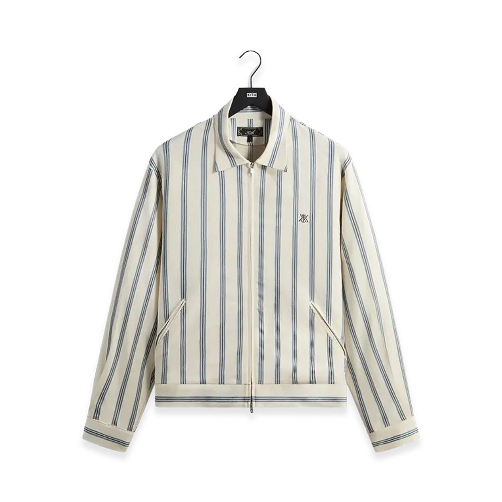 Kith Textured Stripe Connor Blouson Jacket "Ovation"