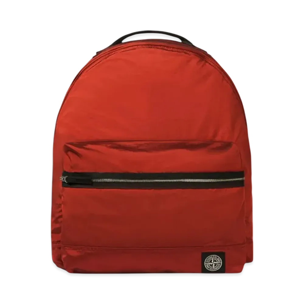 Stone Island 9200014 Coated Nylon Metal In Econyl "Orange"