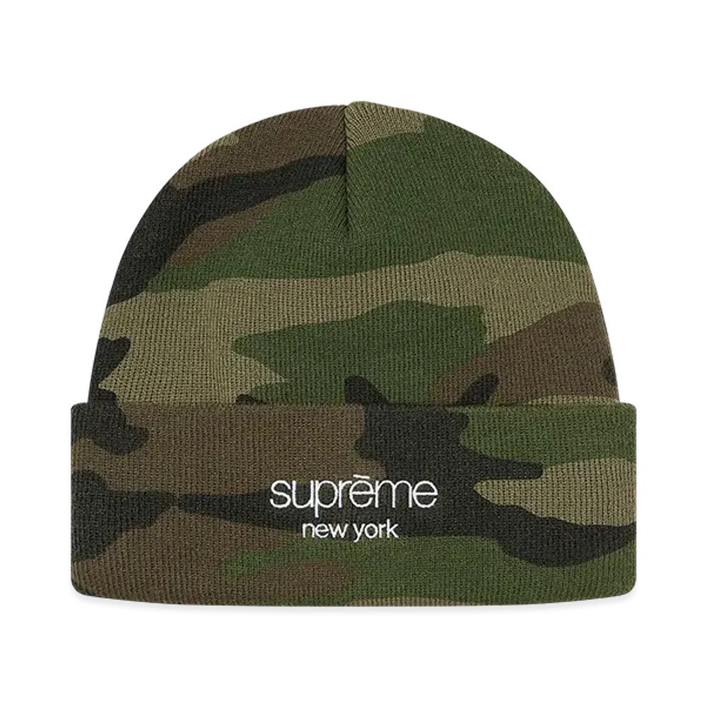 Supreme Radar Beanie "Woodland Camo"