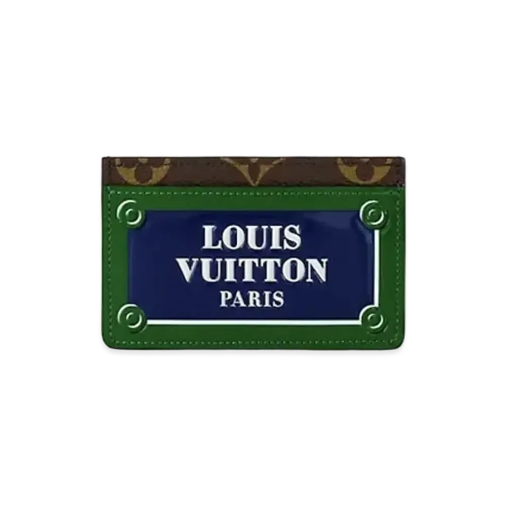 Louis Vuitton Card Holder Monogram "Bleu/Vert"